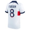 Camiseta de fútbol Paris Saint-Germain Fabian 8 Segunda Equipación 23-24 - Hombre